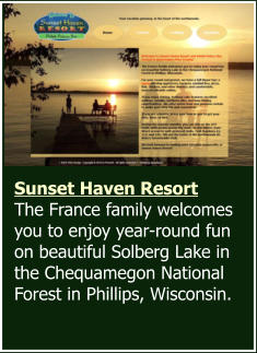 Sunset Haven Resort, Phillips, Wisconsin, Price County