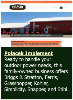 Polacek Implement, Phillips, Wisconsin, Price County